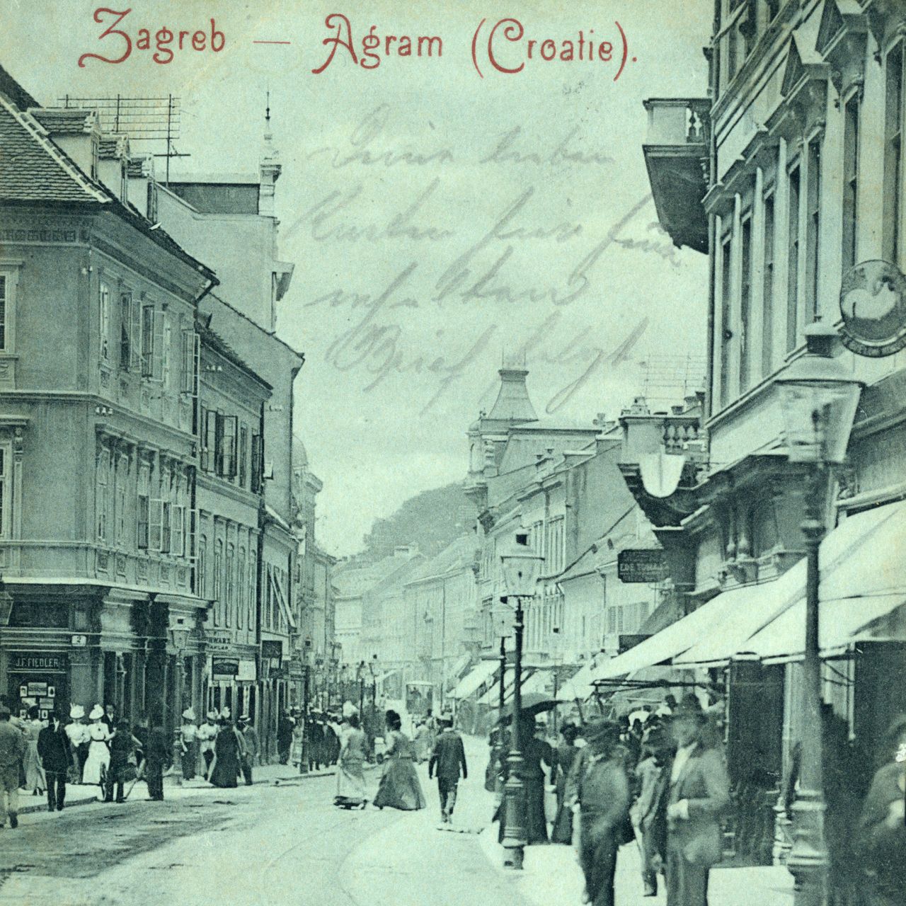 Ilica, oko 1905. godine C